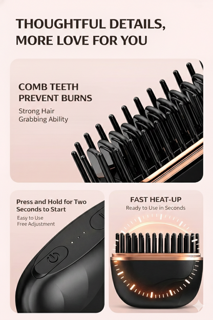 Mini Portable Hair Straightener